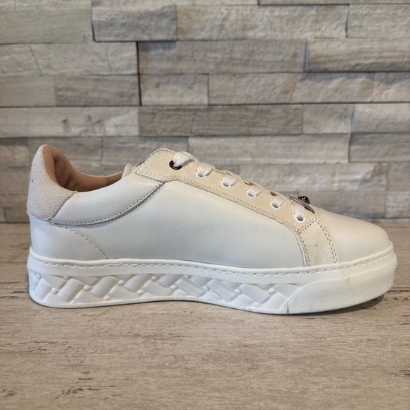 Kurt Geiger London Womens 40.5 Kensington Leather/Suede Platform Cupsole Sneaker - Picture 8 of 13